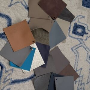 Assorted Color Fabric Swatches
